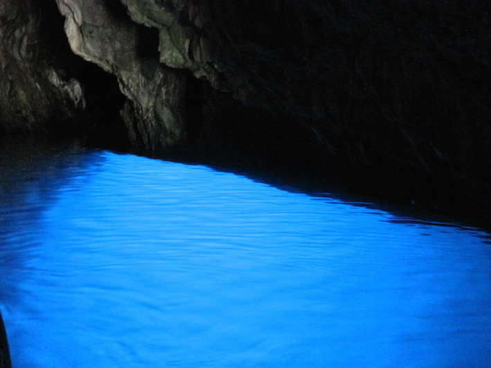 Die blaue Grotte von Palinuo