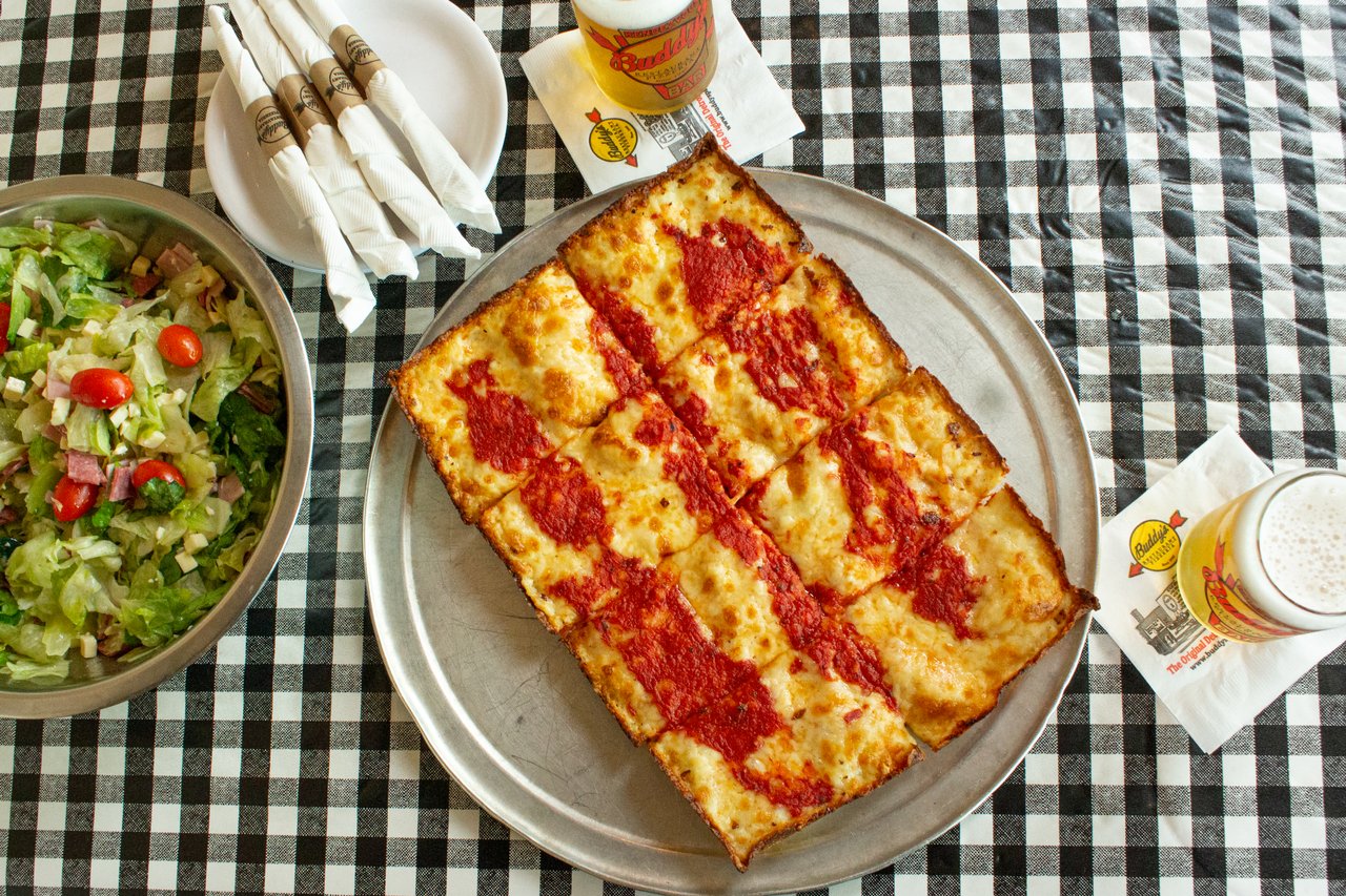 Detroit Style Pizza